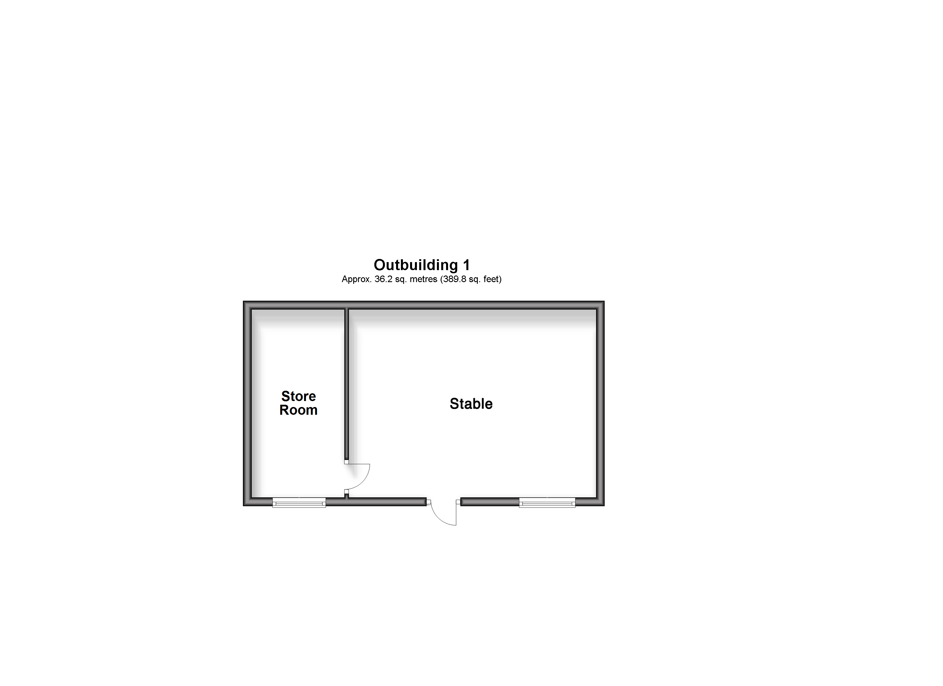 Beckets X, Gore Road, Sandwich floorplan