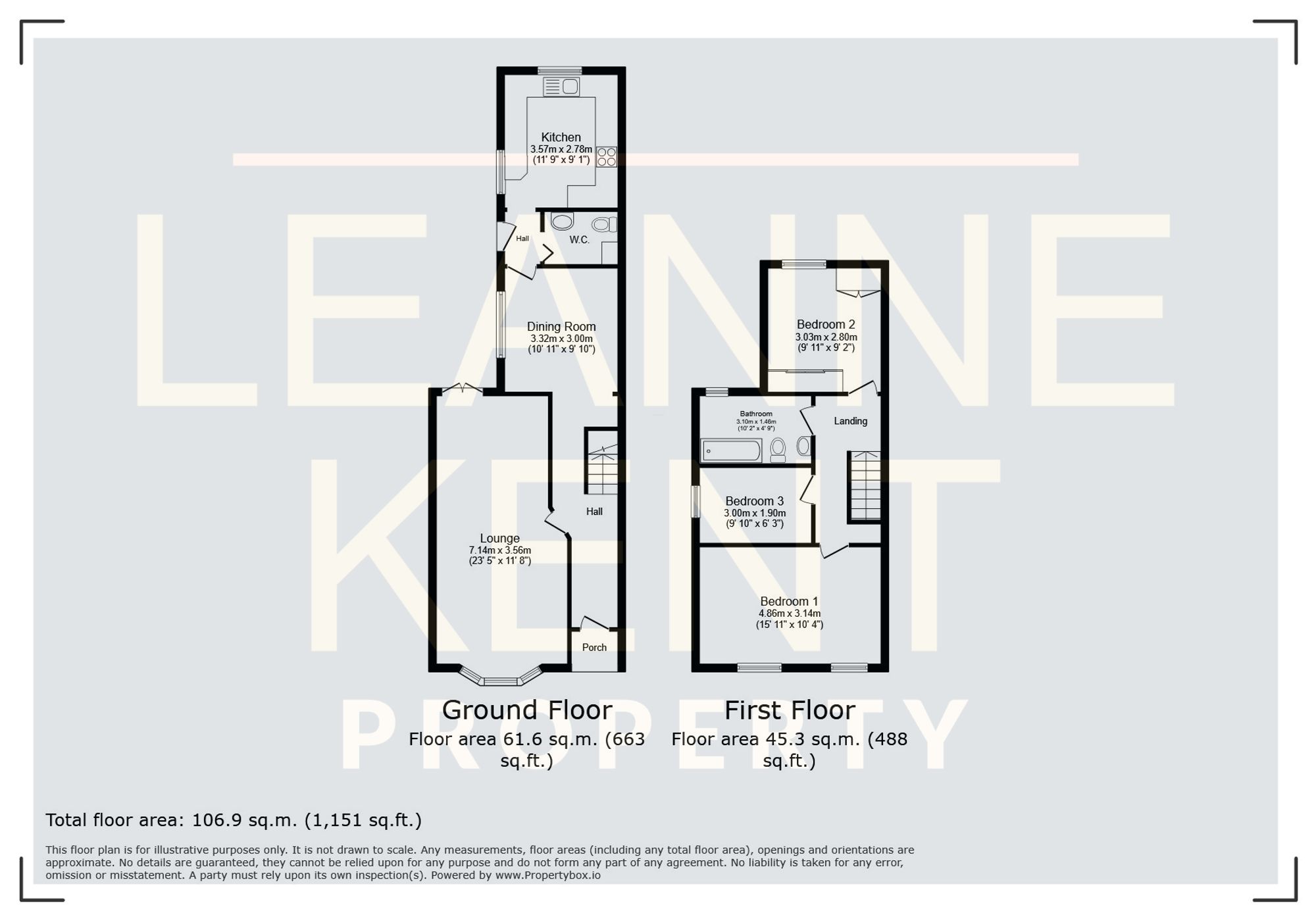32 Graig Y Fedw, Caerphilly floorplan