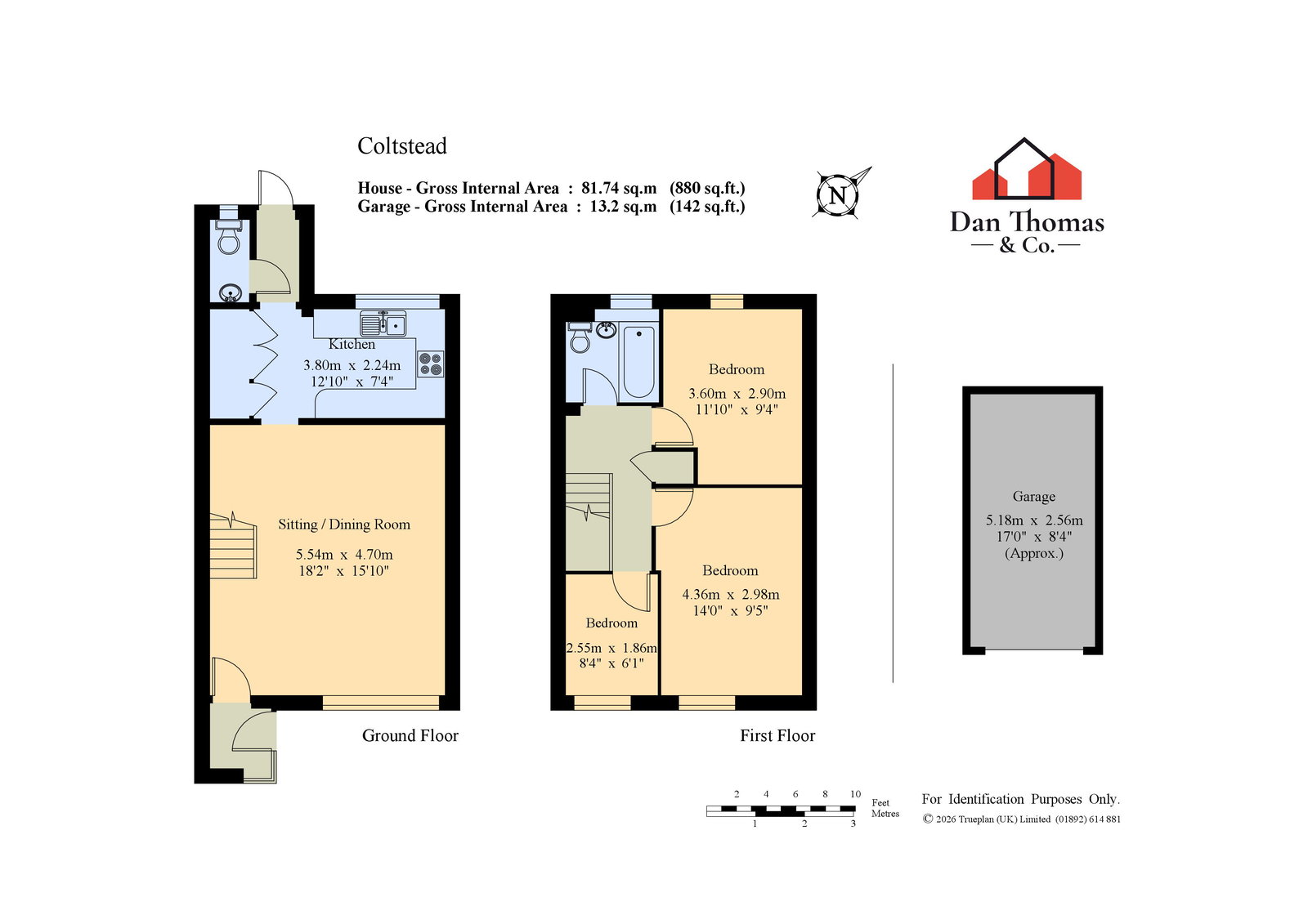 130, Coltstead, Longfield floorplan