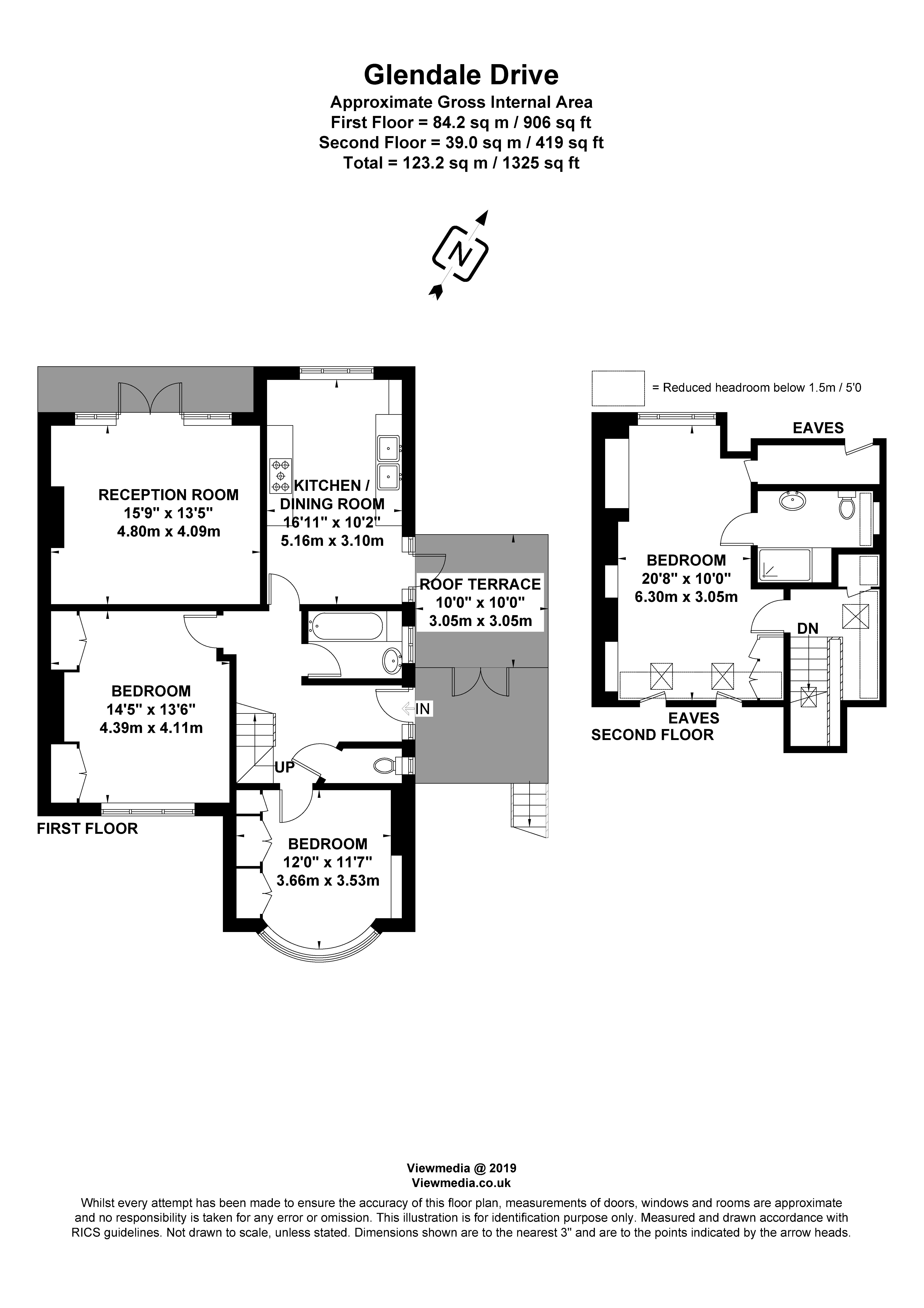 32, Glendale Drive, Wimbledon floorplan