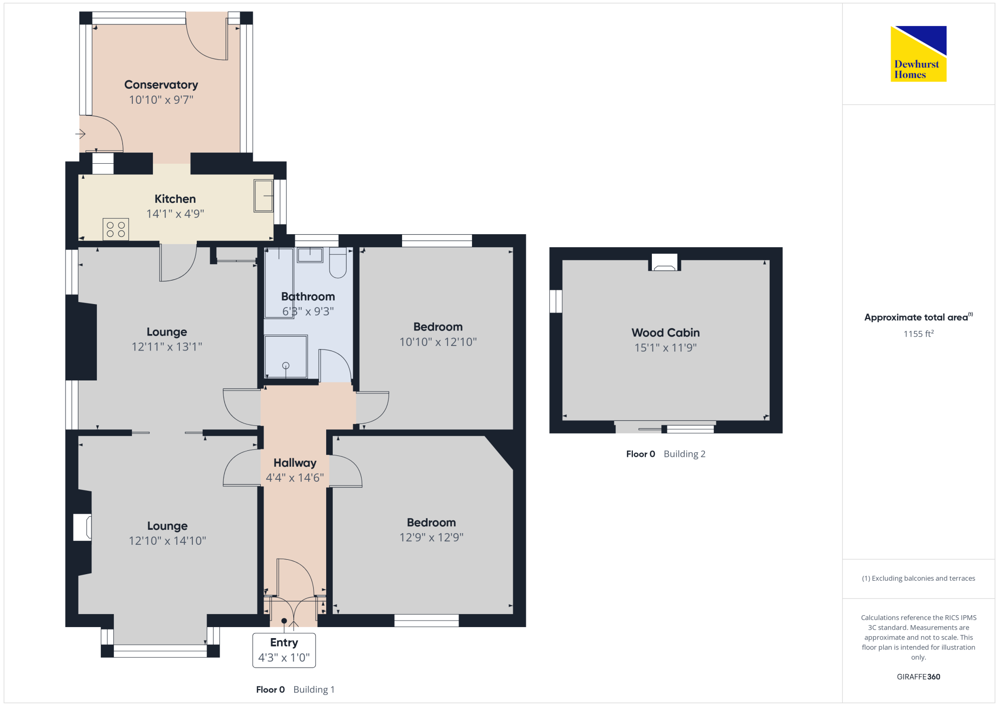82, Croston Road, Garstang floorplan