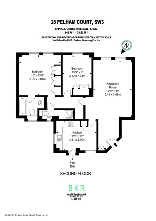 2 Bedrooms Flat to rent in Pelham Court, 145 Fulham Road, London SW3
