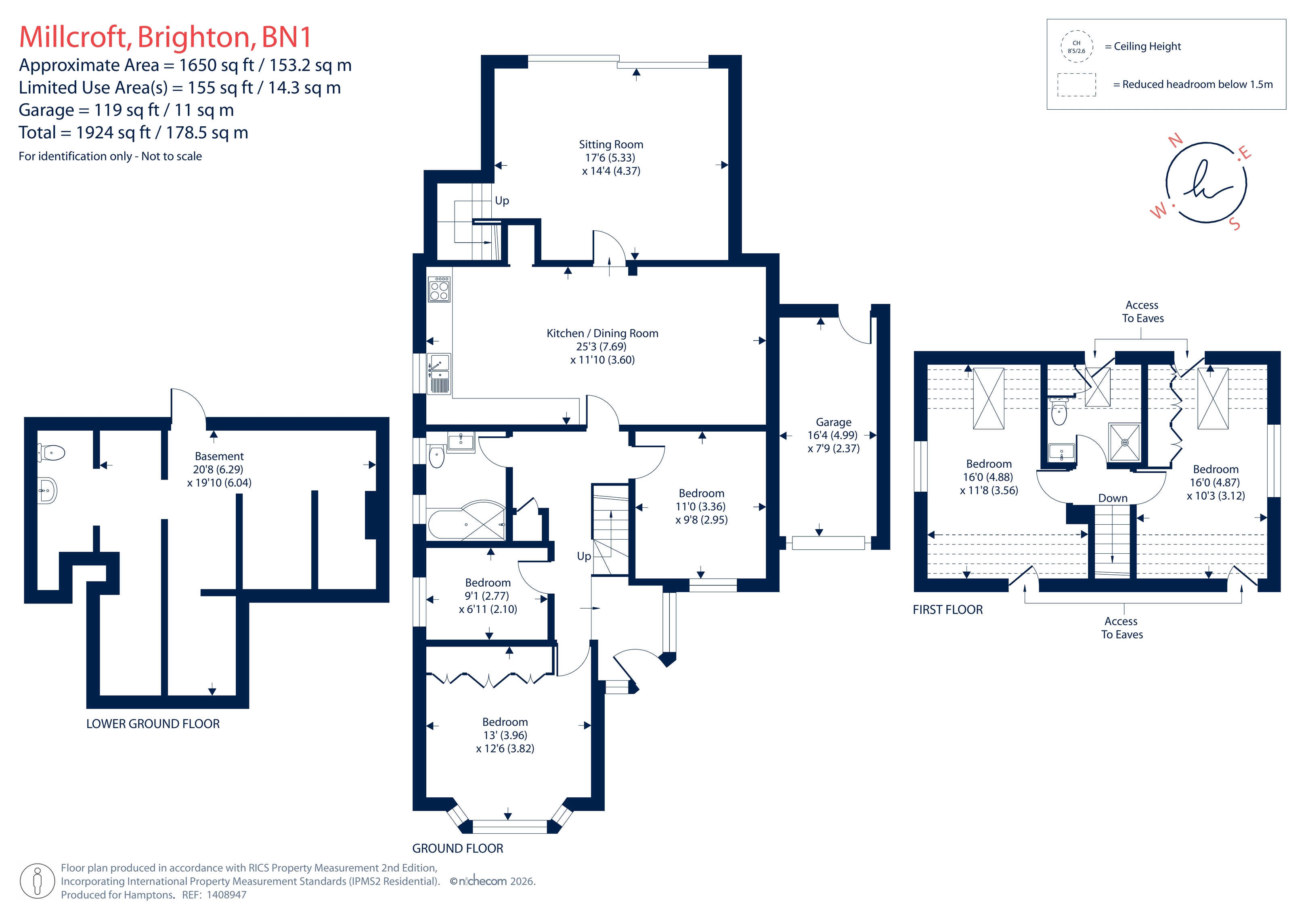 24, Millcroft, Brighton floorplan
