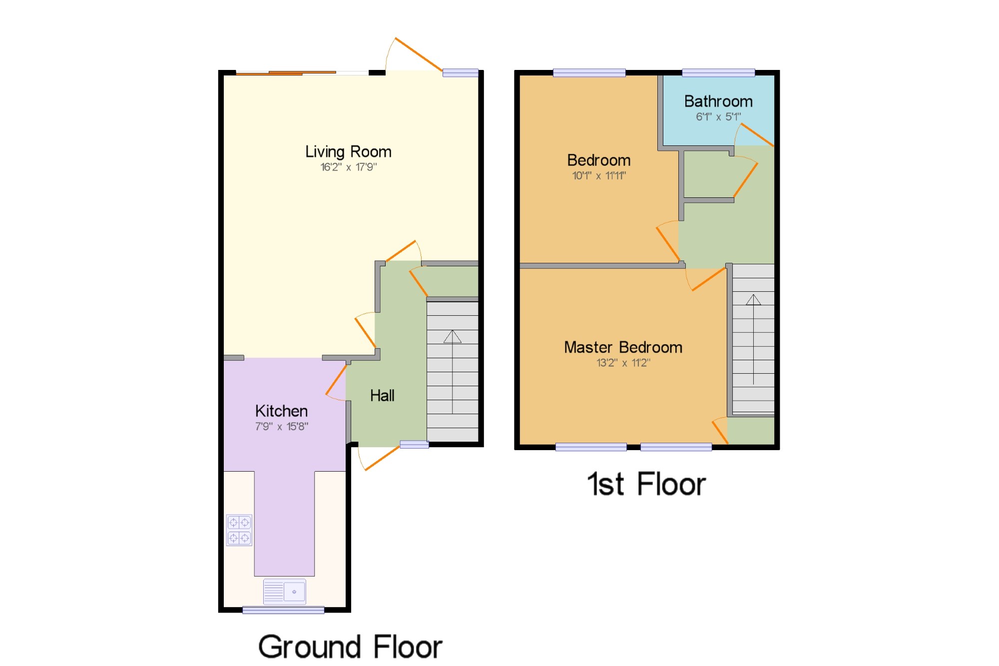 2 Bedrooms Semi-detached house for sale in Widford Road, Chelmsford CM2