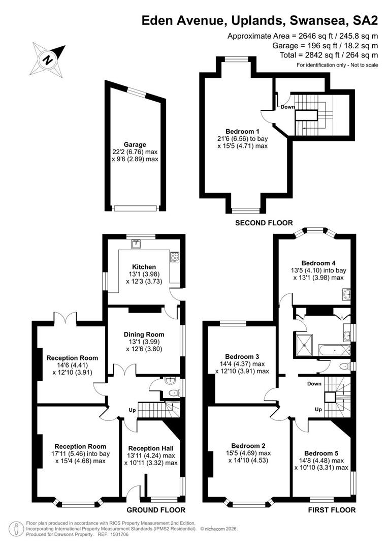 15, Eden Avenue, Swansea floorplan
