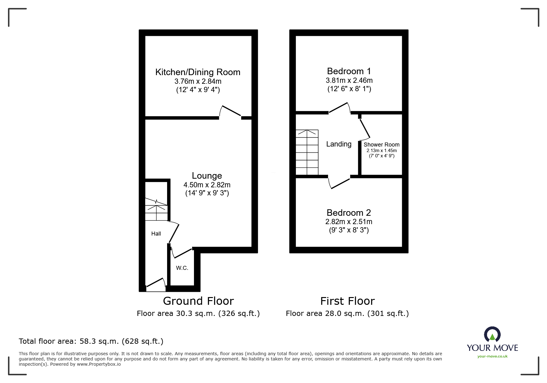 37, Panama Road, Staffordshire floorplan