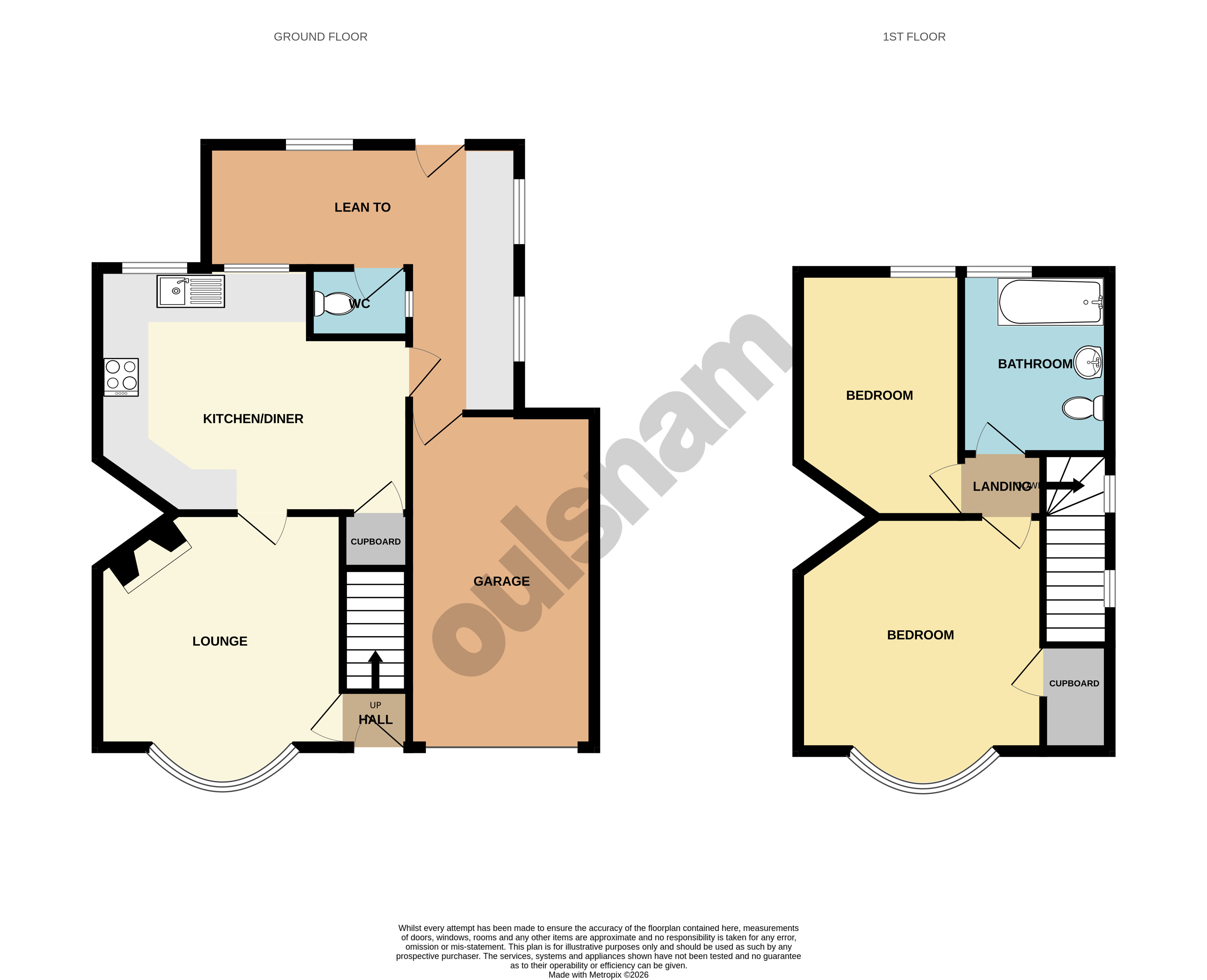 67, Willow Road, Birmingham floorplan
