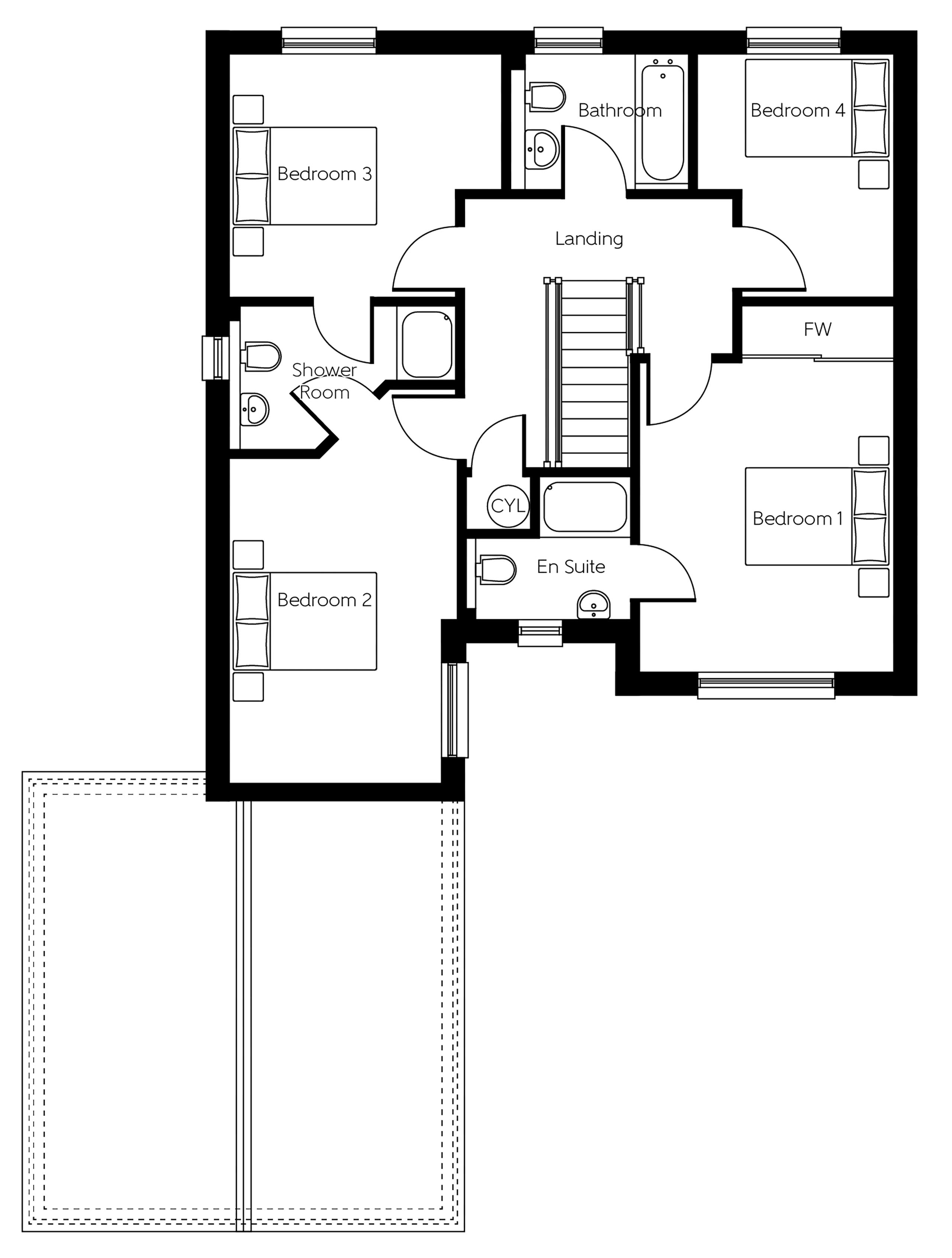 399, Newhouse Road, East Kilbride floorplan