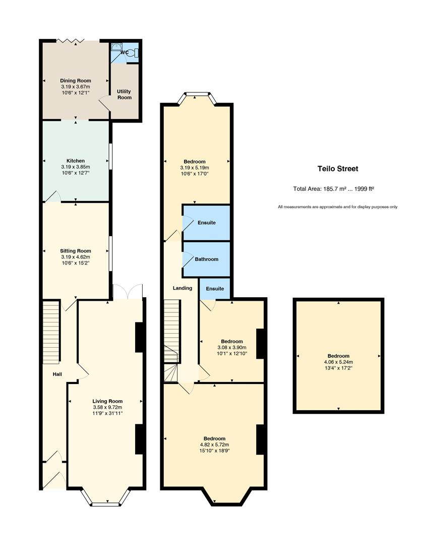 Teilo Street, Cardiff floorplan