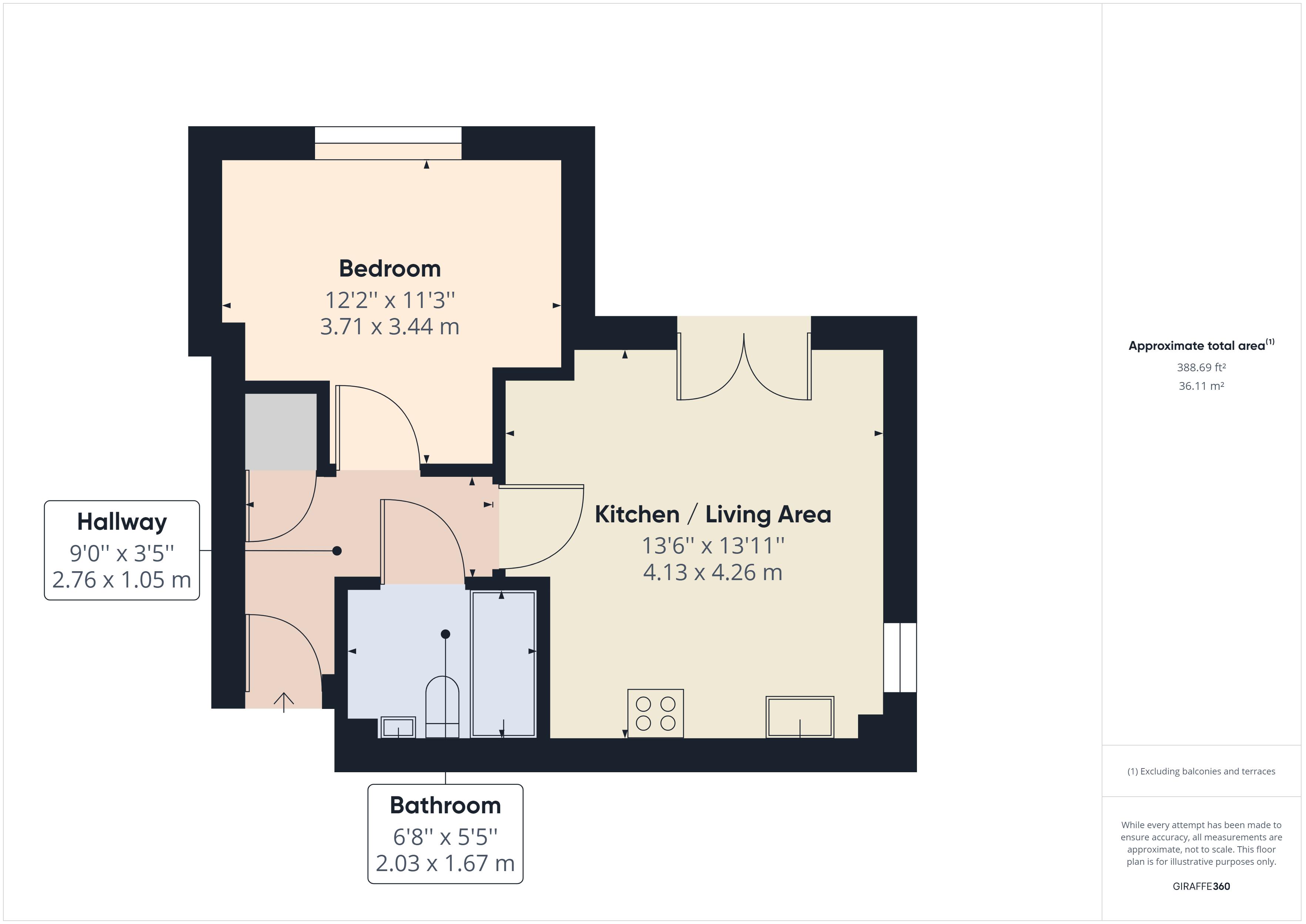 1, Church Lane, St. Mildreds, Canterbury floorplan