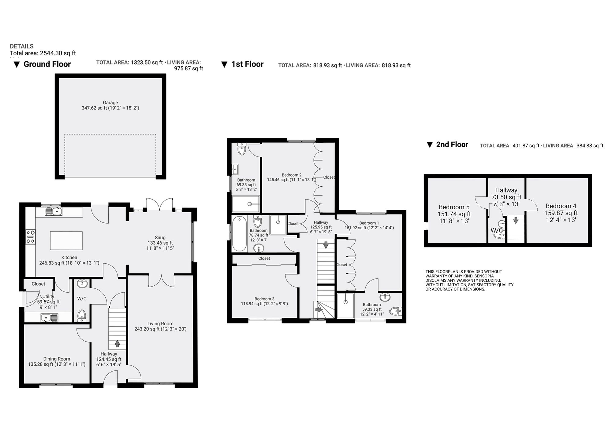 Heathfield, Mansfield Road, Chesterfield floorplan