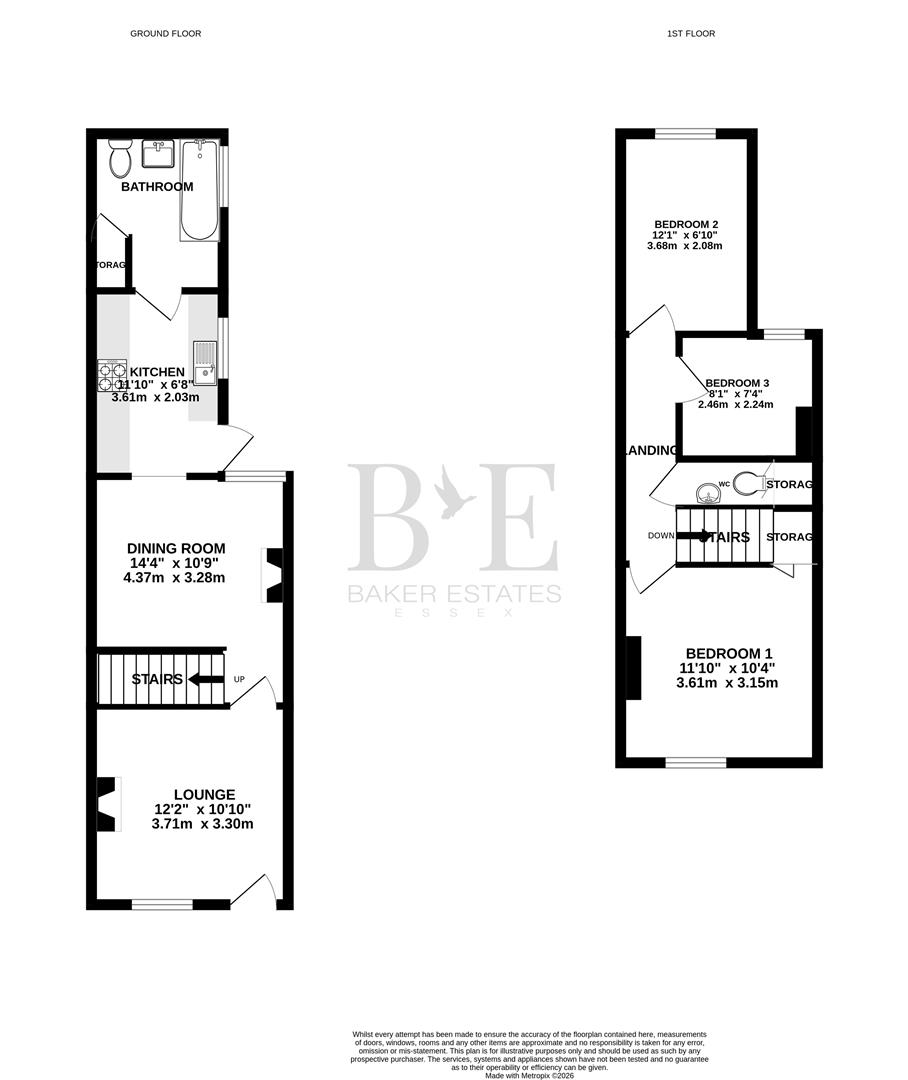 76, Nayland Road, Colchester floorplan