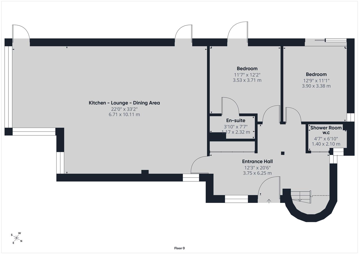 Blenheim House, 8b, Kearton Place, Kenley floorplan