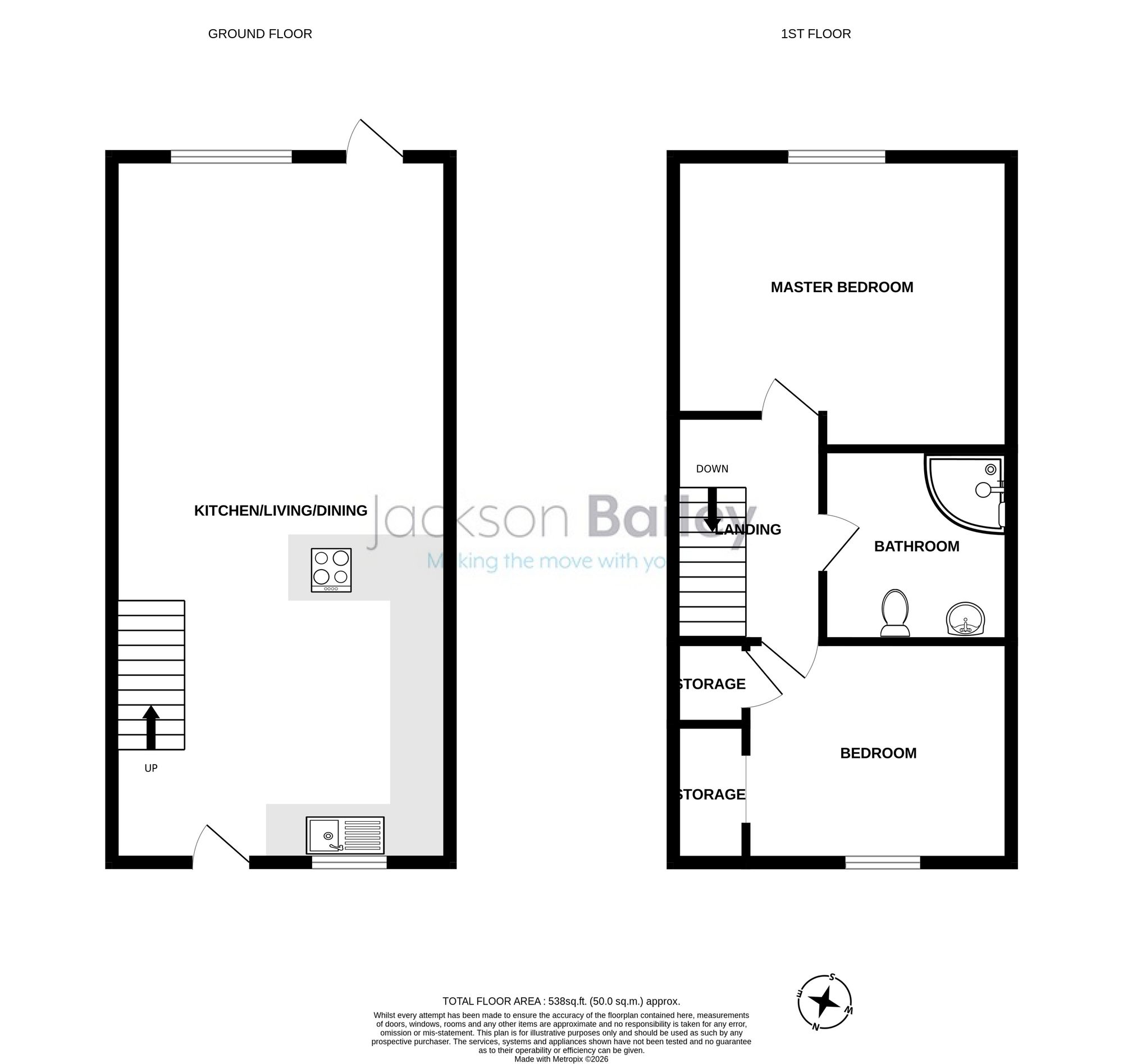 19 Helford Gardens, Southampton floorplan