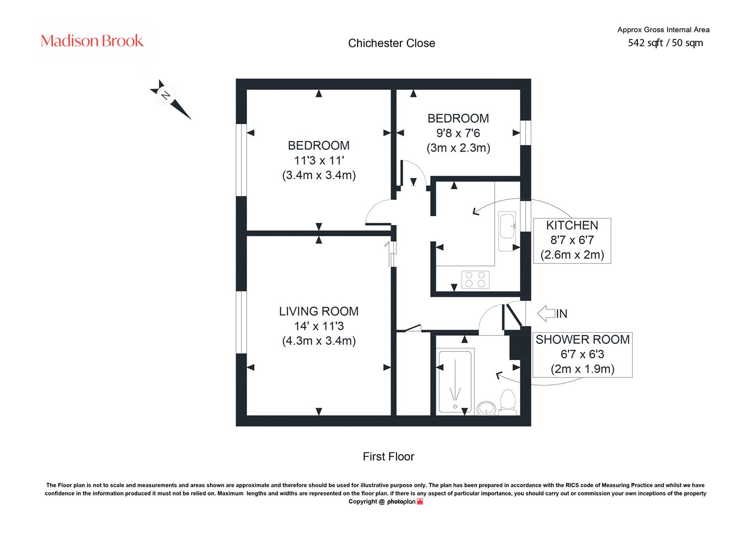 Chichester Close, Hampton floorplan