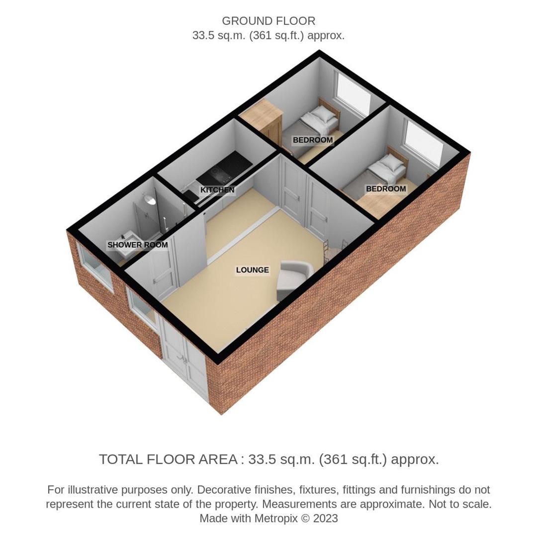 143 Belle Aire, Beach Road, Great Yarmouth floorplan