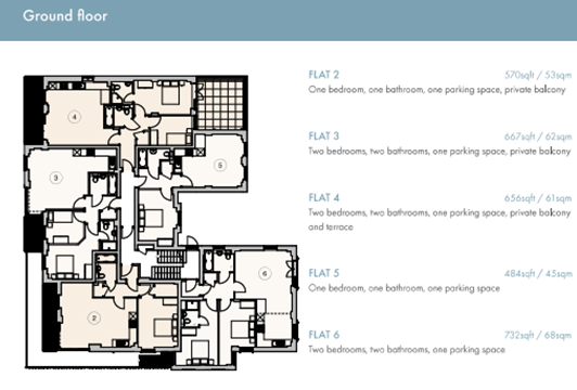 Chaucer Road, Middlesex floorplan