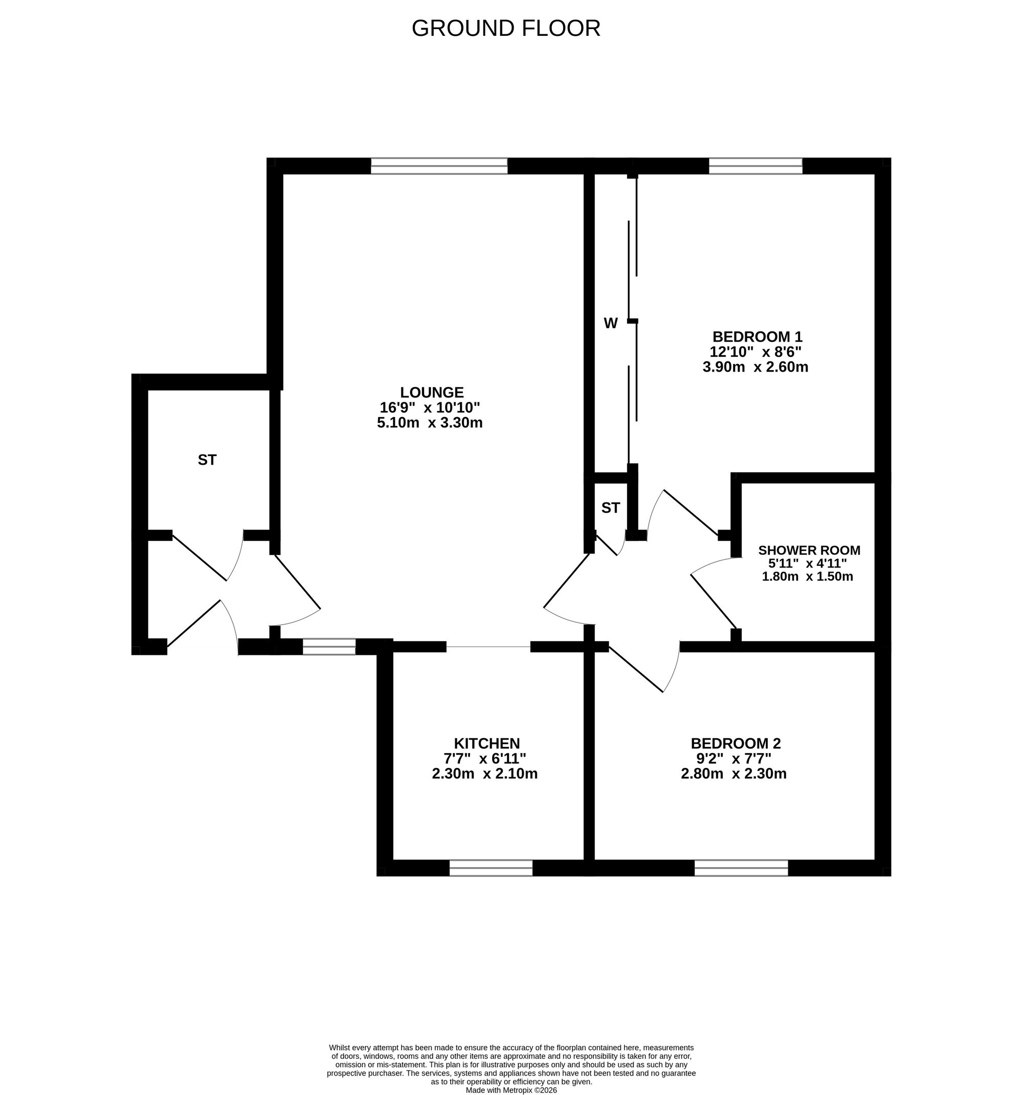 9 Inverallan Court, Stirling floorplan