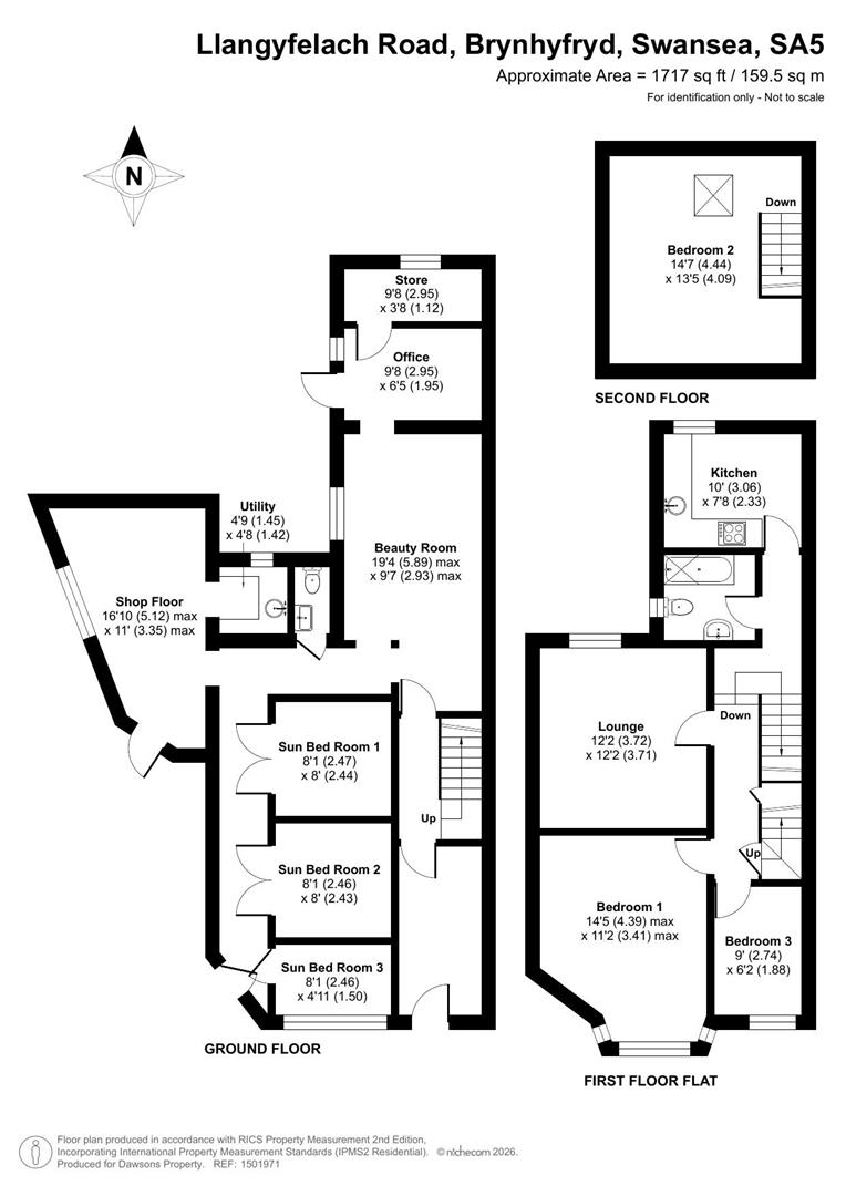 483 & 483A, Llangyfelach Road, Swansea floorplan