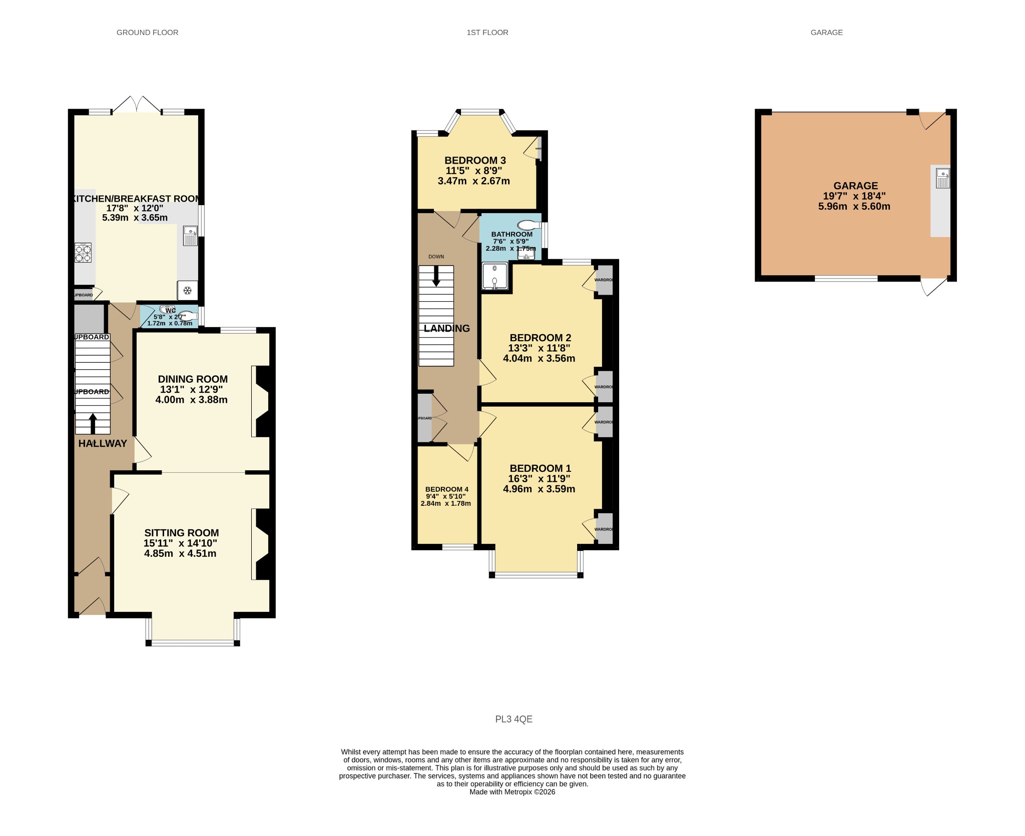 Peverell Park Road, Plymouth floorplan