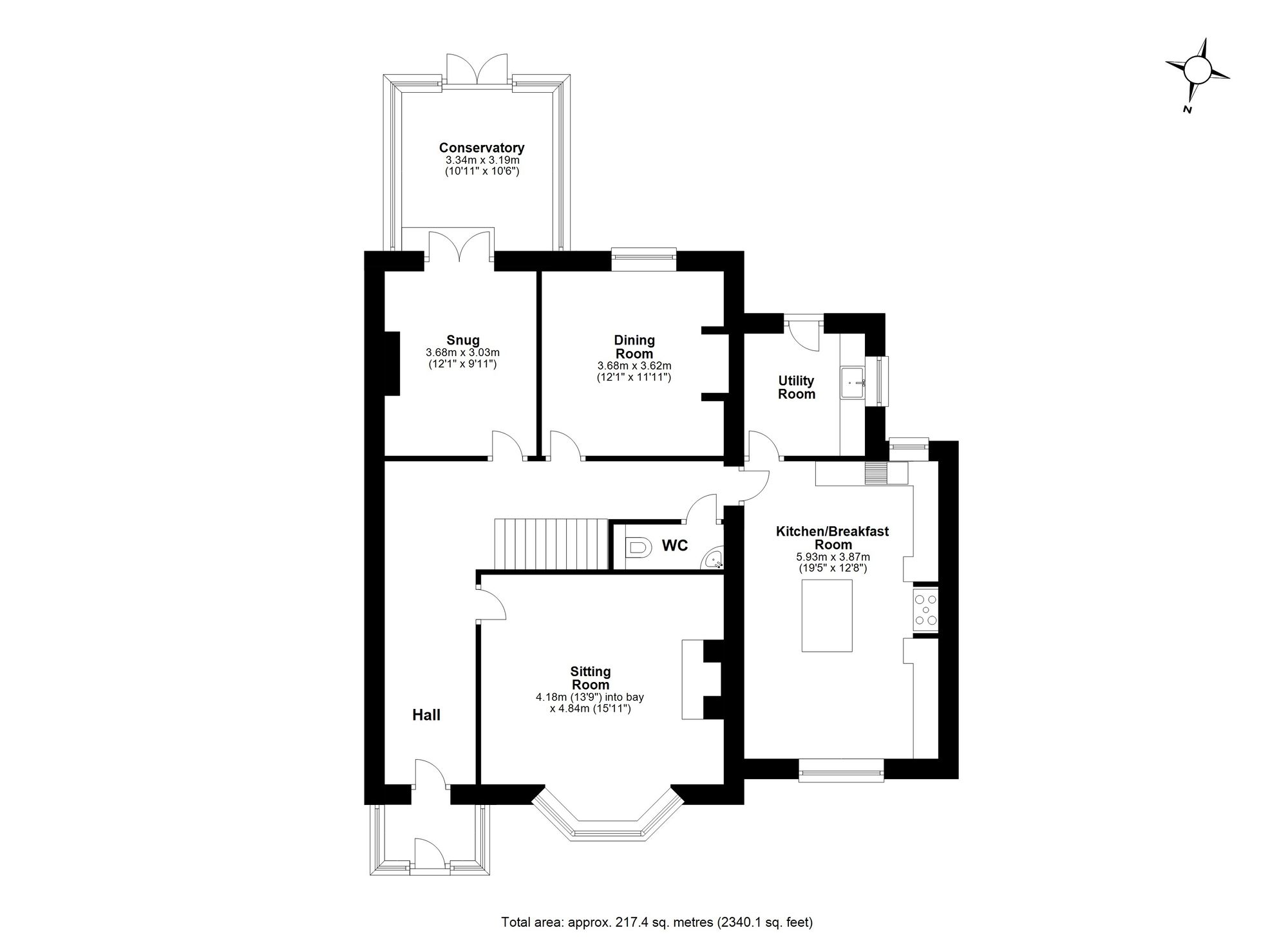 Dalmeny Newcastle Road, Corbridge floorplan