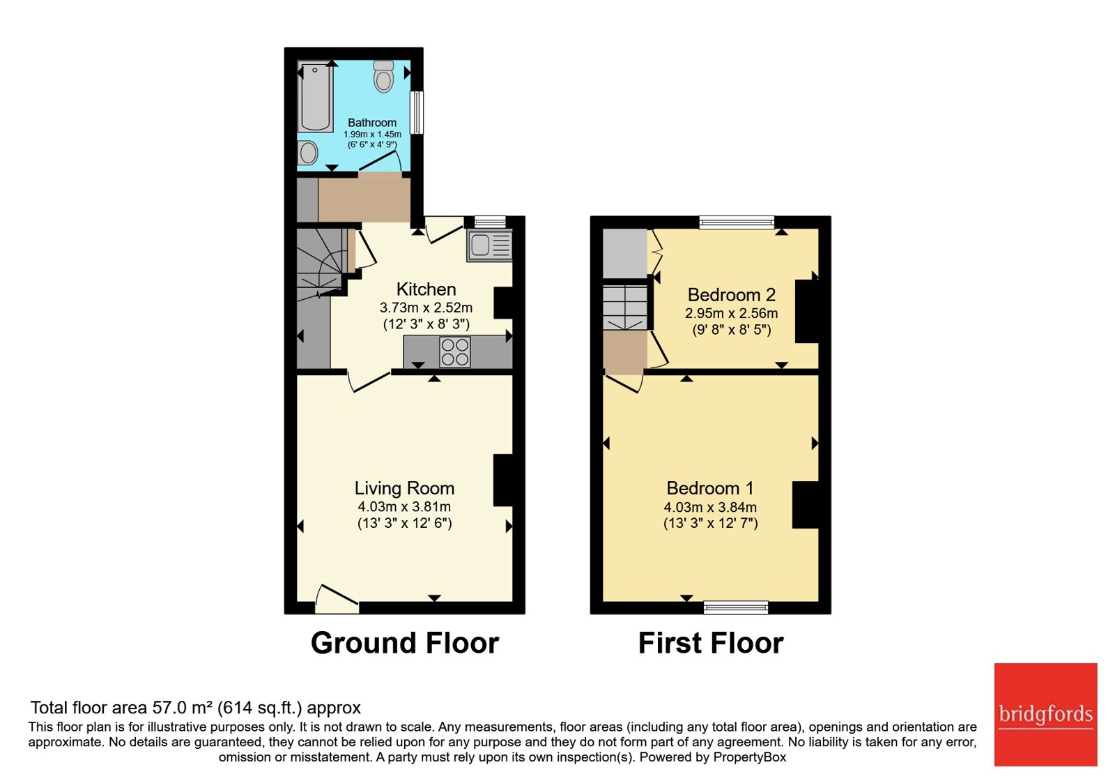 42, Newland Street, West Yorkshire floorplan
