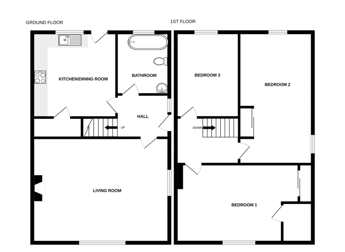 7, Derwent Drive, Rhondda Cynon Taf floorplan