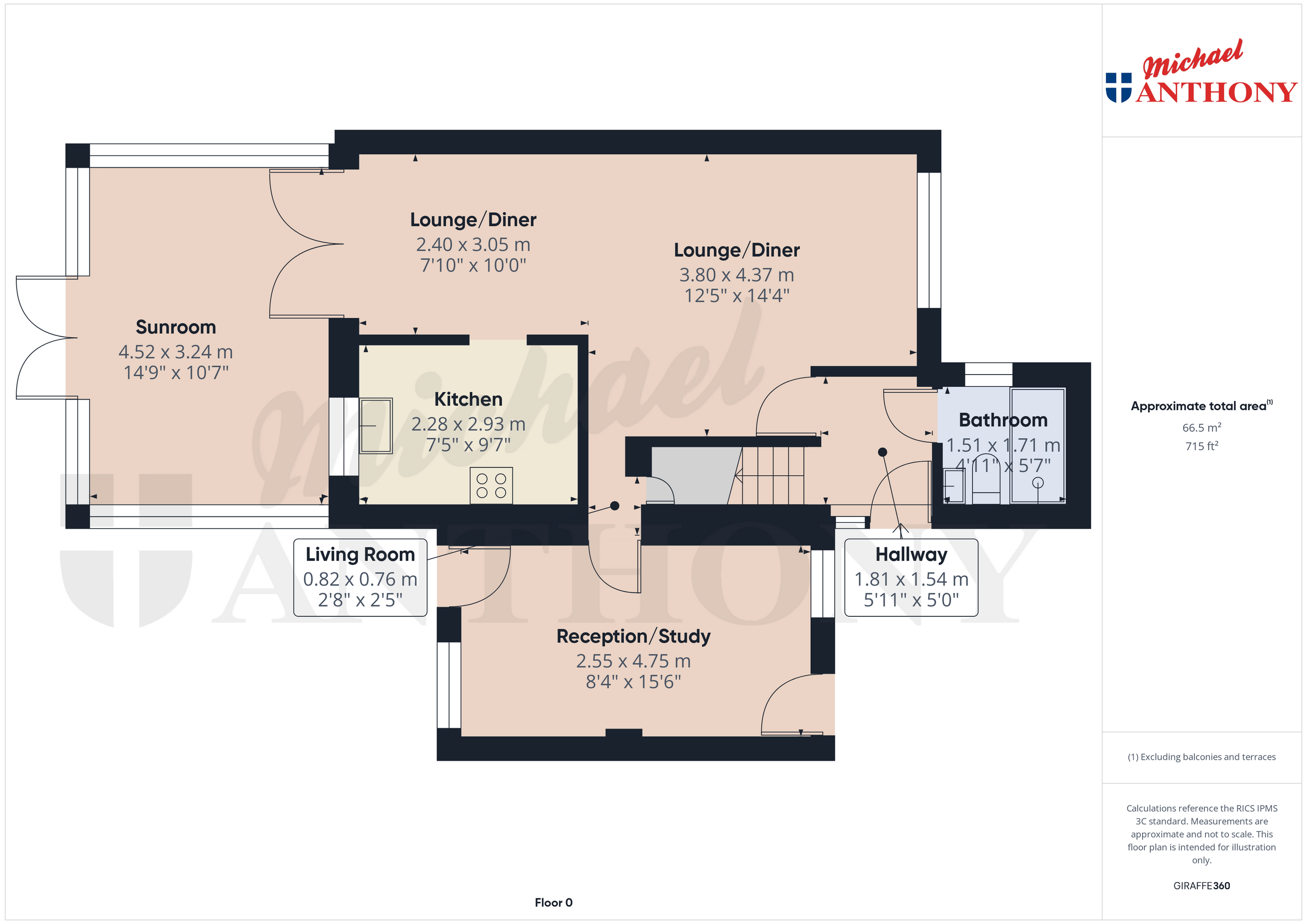 18 Granes End, Milton Keynes floorplan