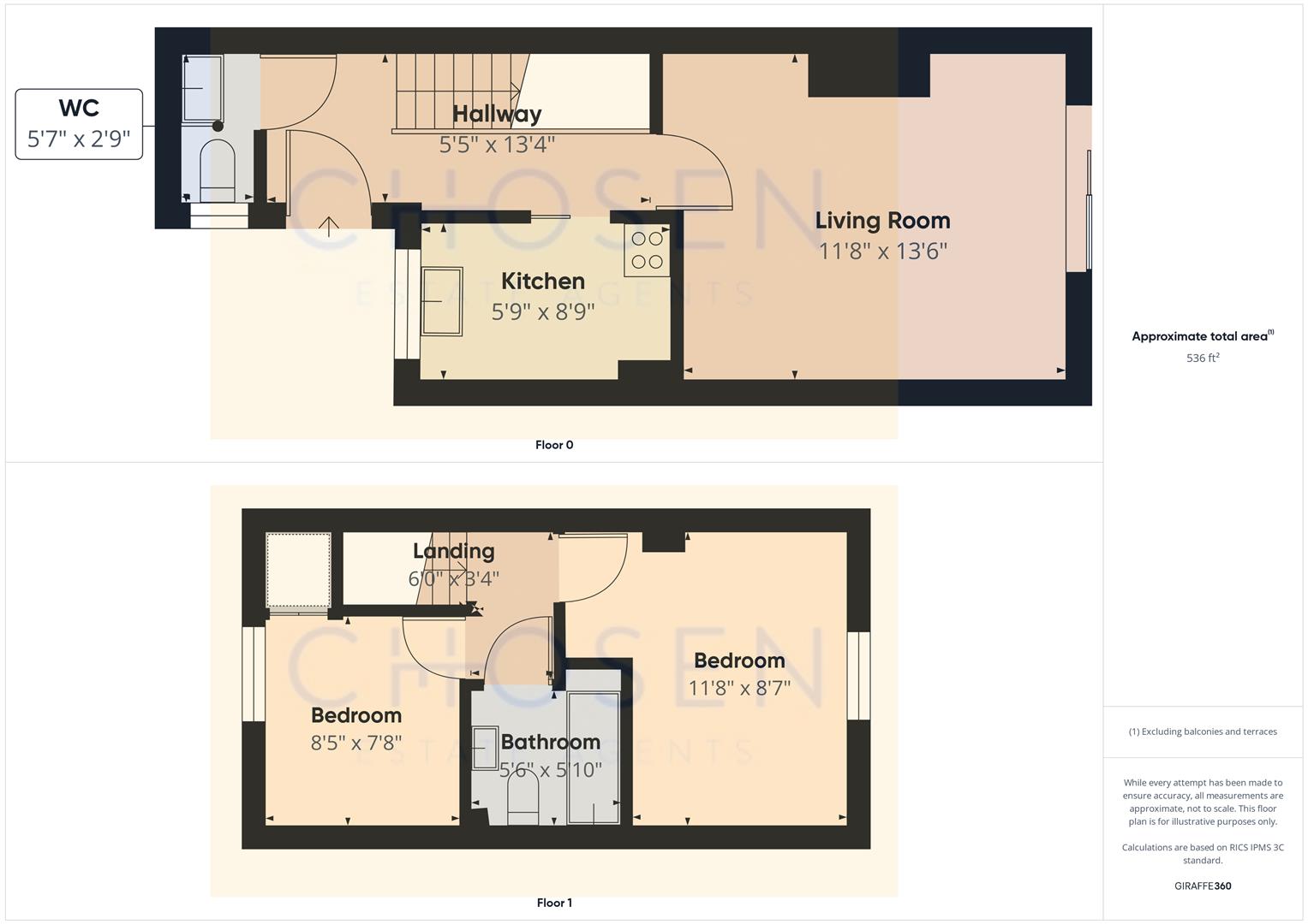 5, The Manor, Churchdown floorplan