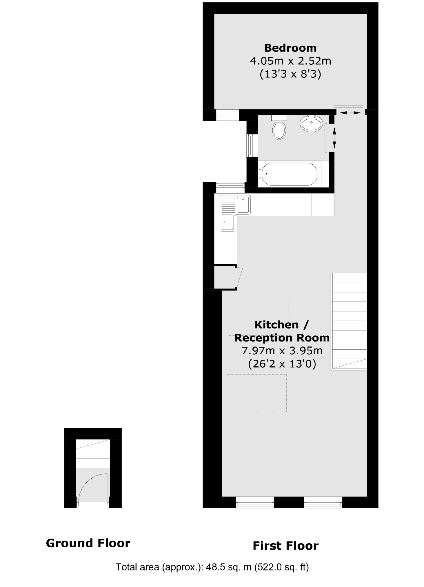 Flat 2, 2, Plough Lane, Teddington floorplan