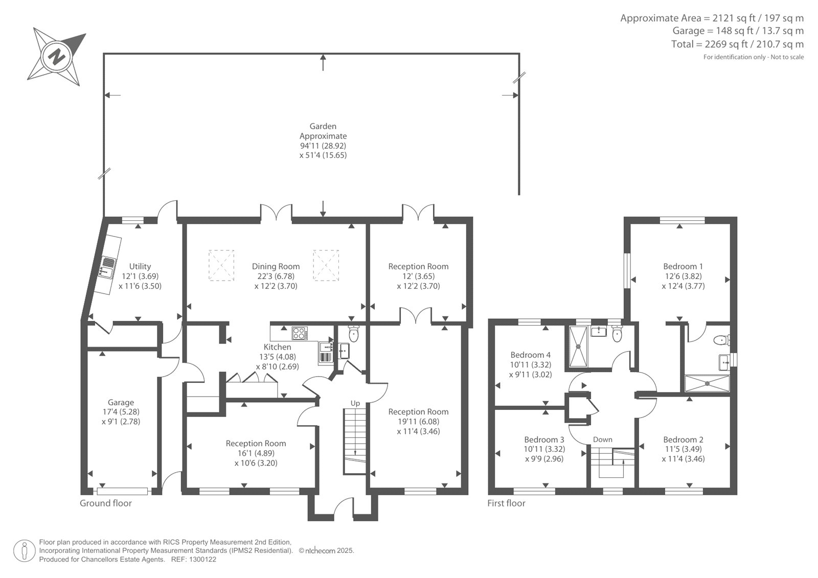 26, The Broadwalk, Northwood floorplan
