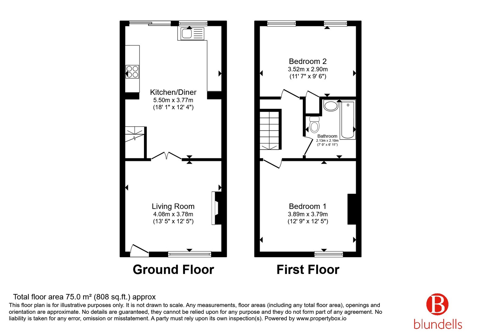 178, Wortley Road, Sheffield floorplan