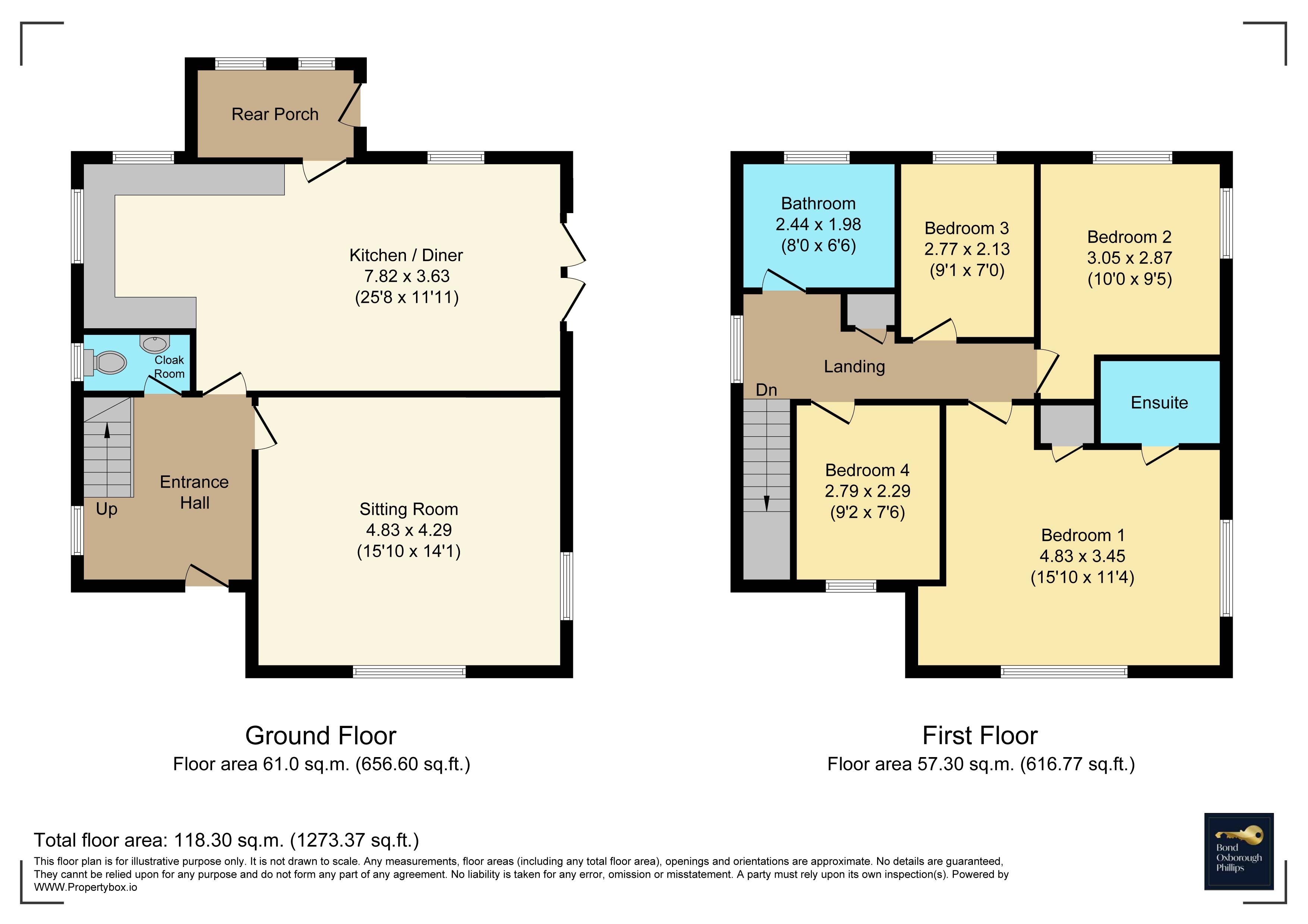 The Heath,, Bratton Fleming, Devon floorplan