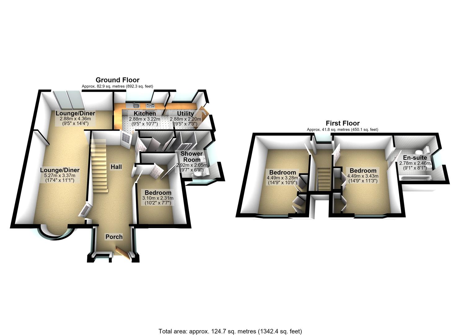 2, Manley Court, Leeds floorplan