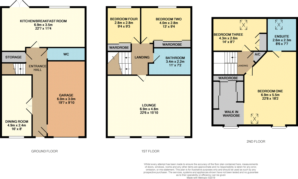11, Melhaven Way Wickersley, Rotherham floorplan