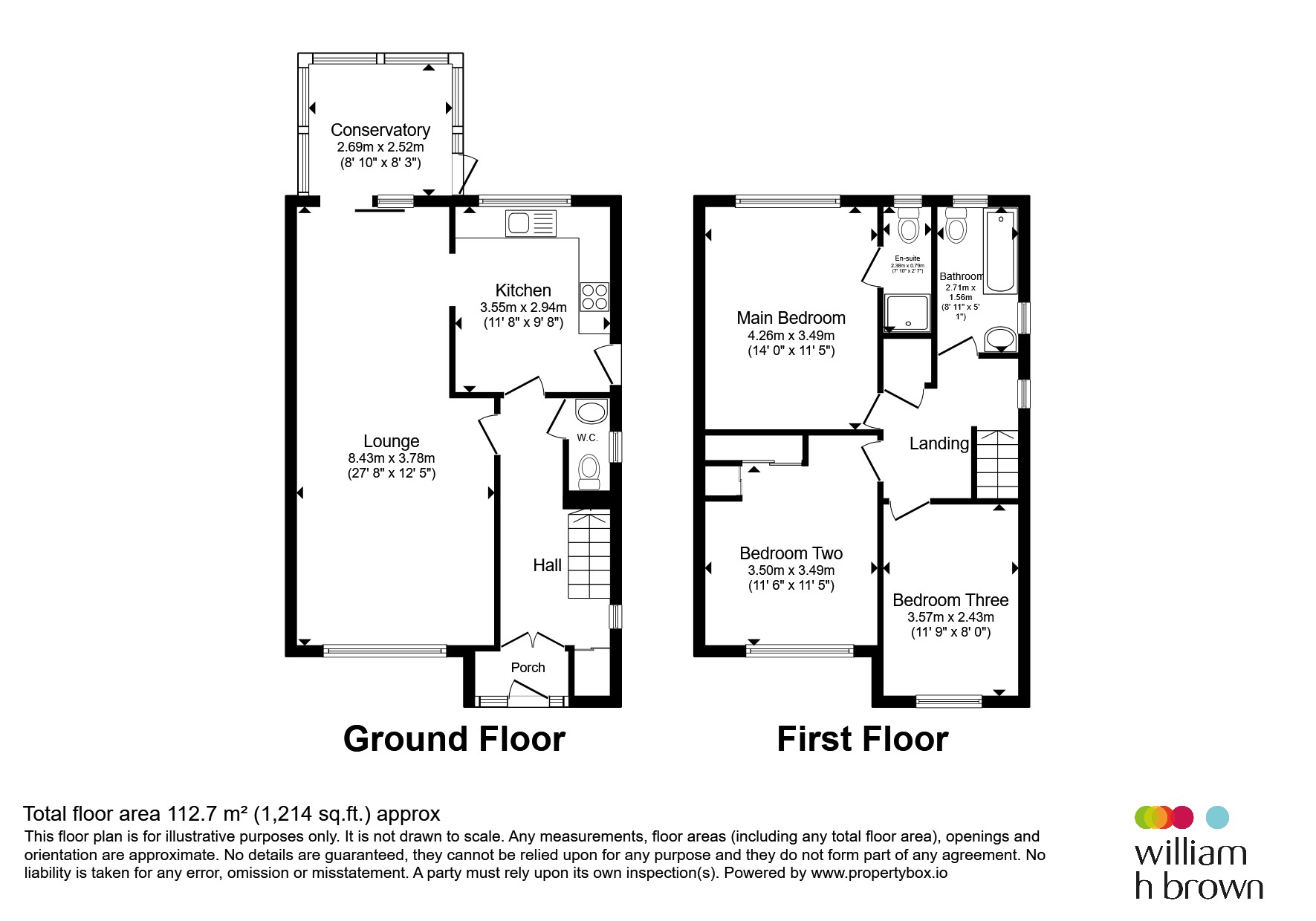 46, Churchill Avenue, COTTINGHAM floorplan