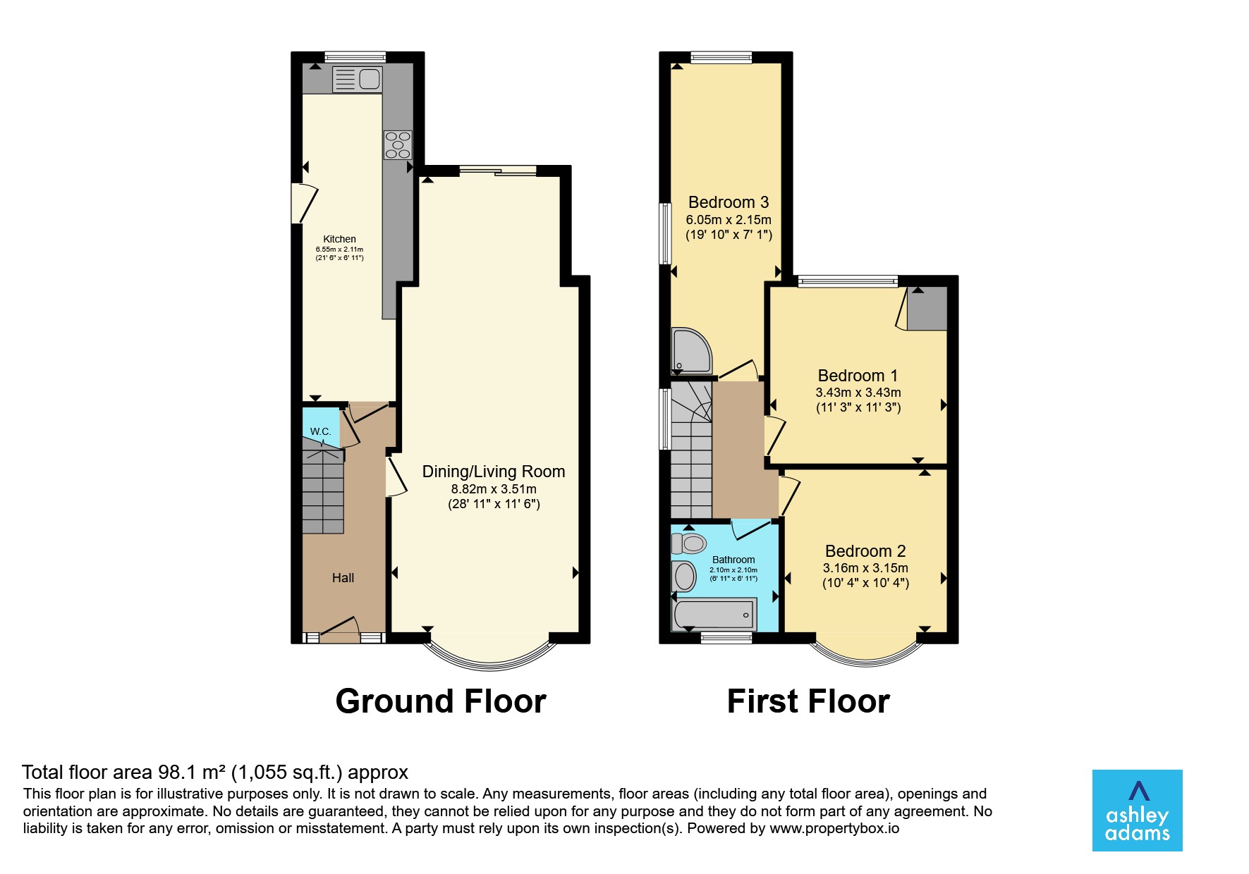 81, Grasmere Crescent, Derby floorplan