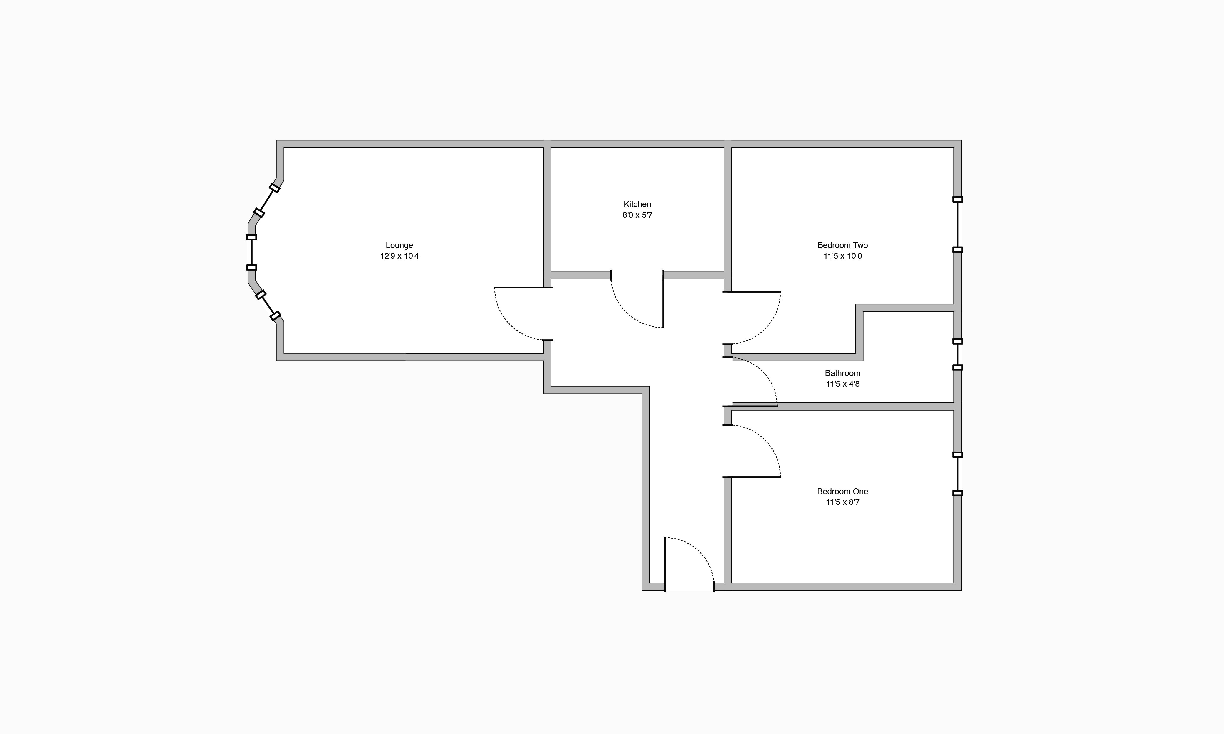 2 Bedrooms Flat for sale in Eastwood Avenue, Flat 2/3, Shawlands, Glasgow G41