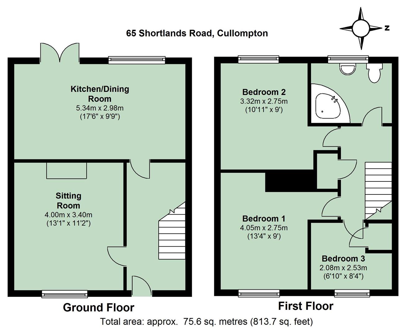 Shortlands Road, Devon floorplan