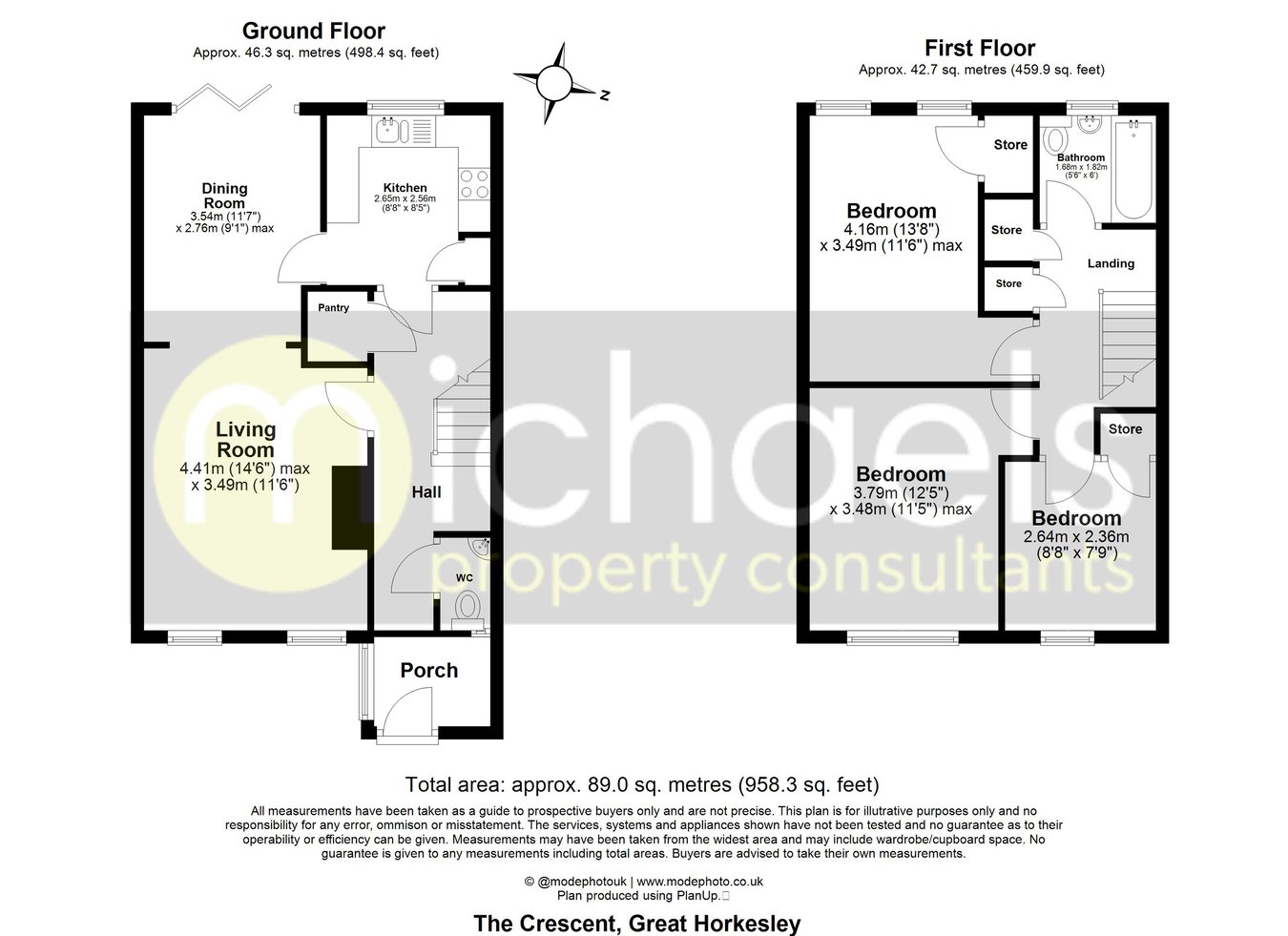 20, The Crescent, Colchester floorplan