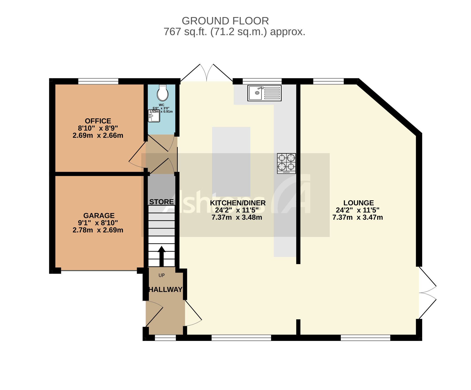 4 Westhay Crescent, Warrington floorplan