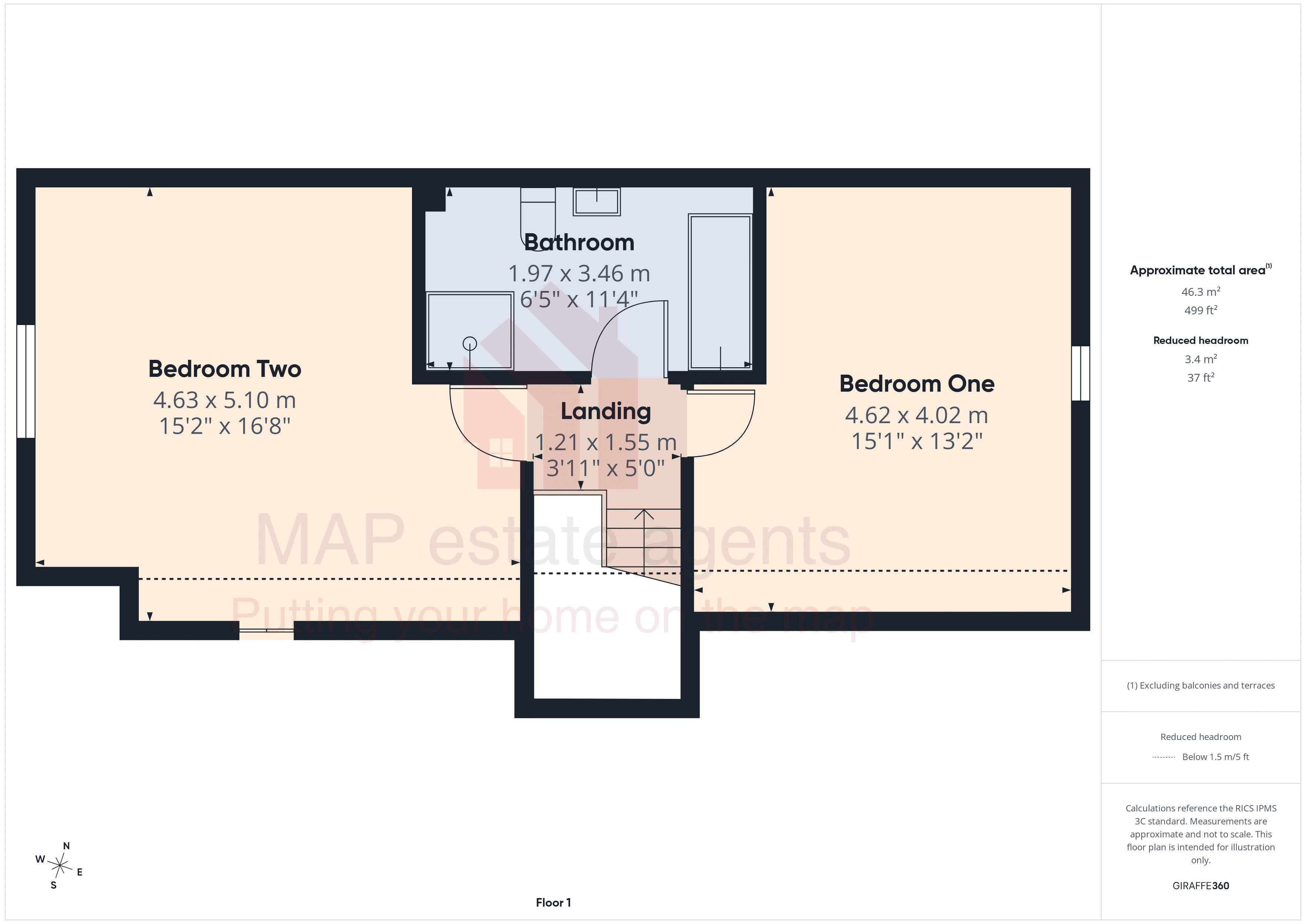 Chy Noweth, College Lane, Redruth floorplan