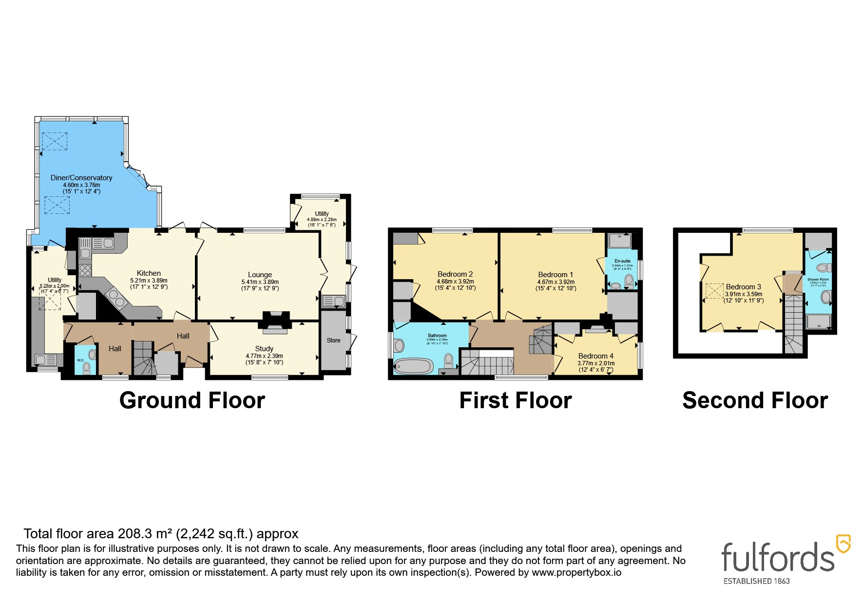 Roskilde,, Bourton Road, Devon floorplan