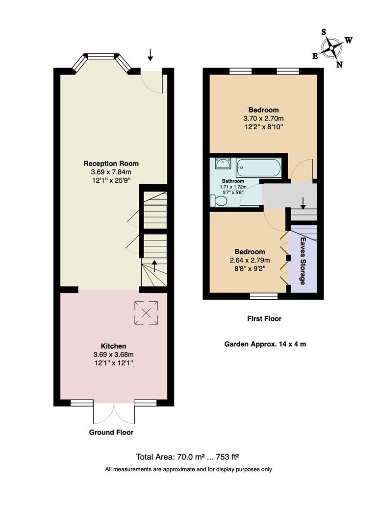 18, Bradley Road, Wood Green floorplan