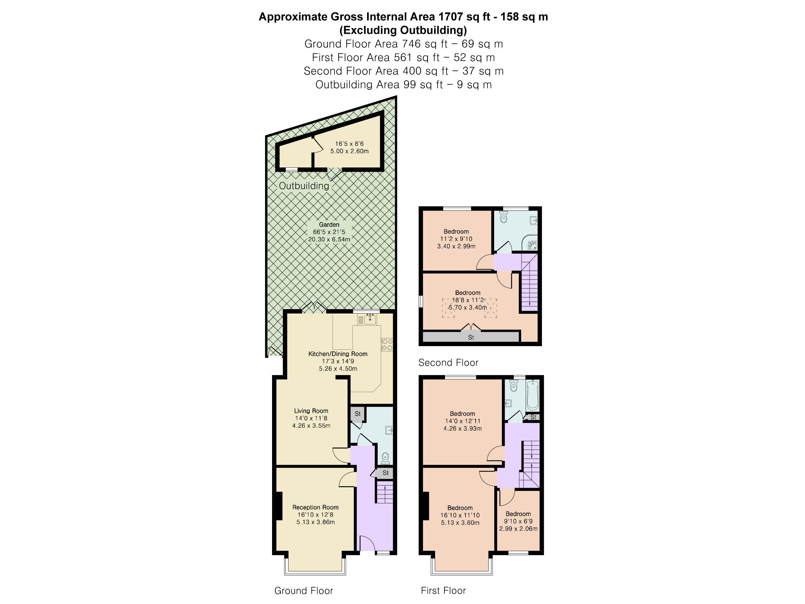 32, Montgomery Road, Edgware floorplan
