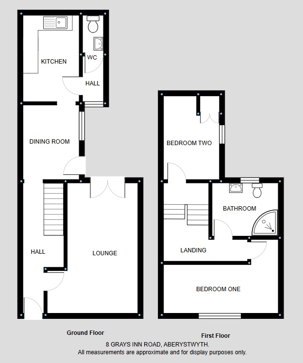 8, Grays Inn Road, Aberystwyth floorplan