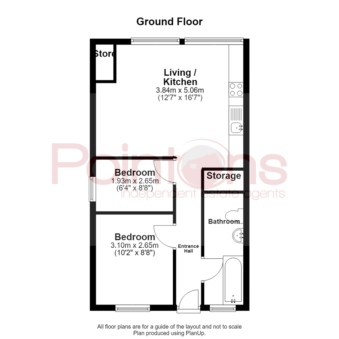 14, Lodge Close, Mancetter floorplan