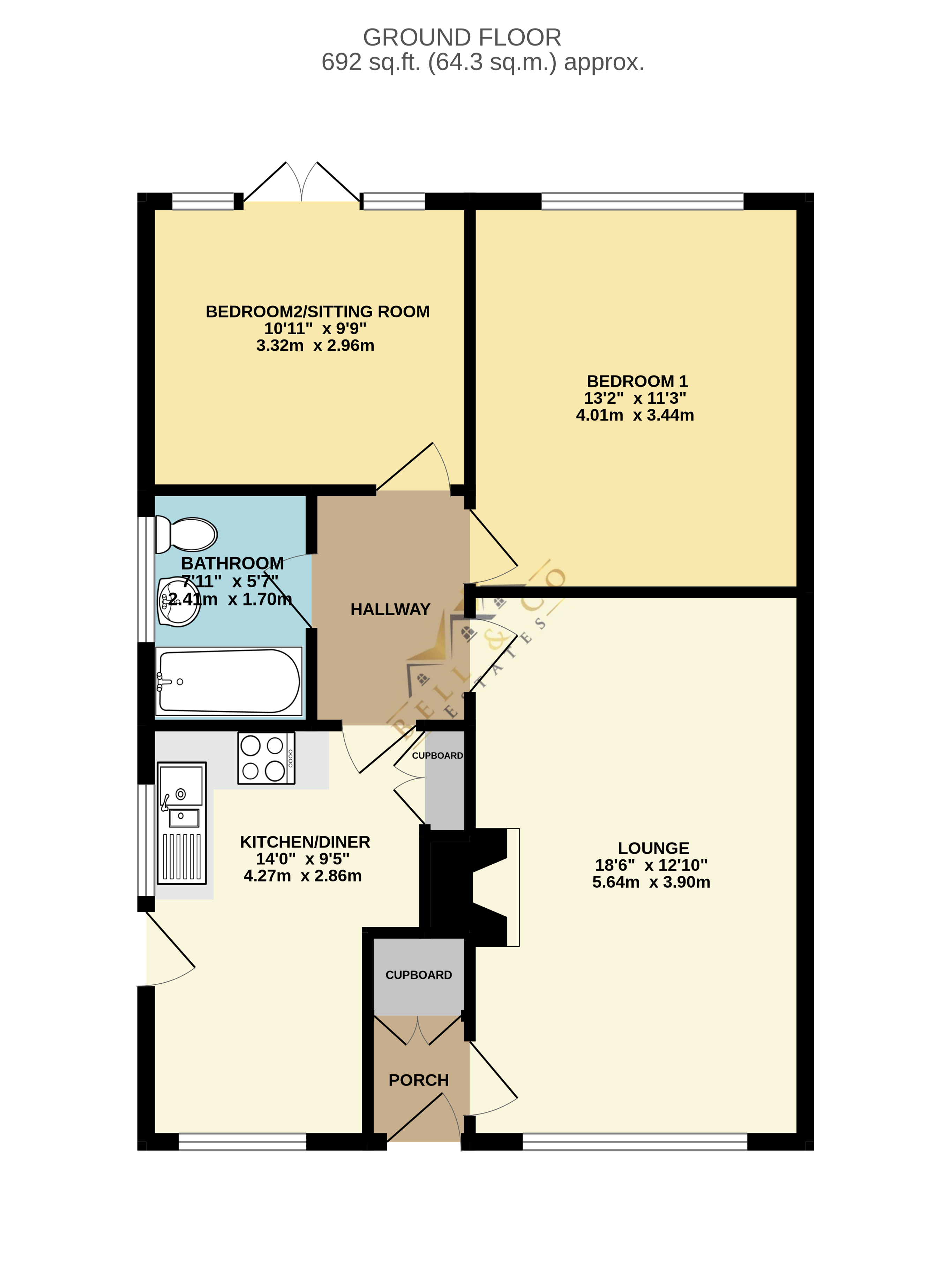 1, Limestone Close, Worksop floorplan
