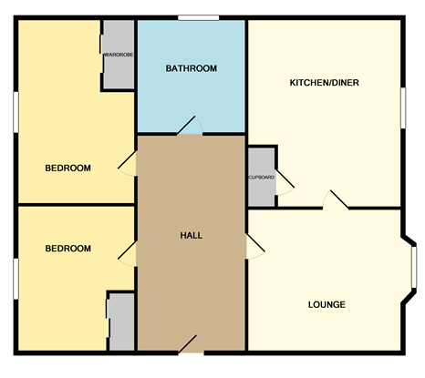 30, Albury Gardens, Aberdeen floorplan