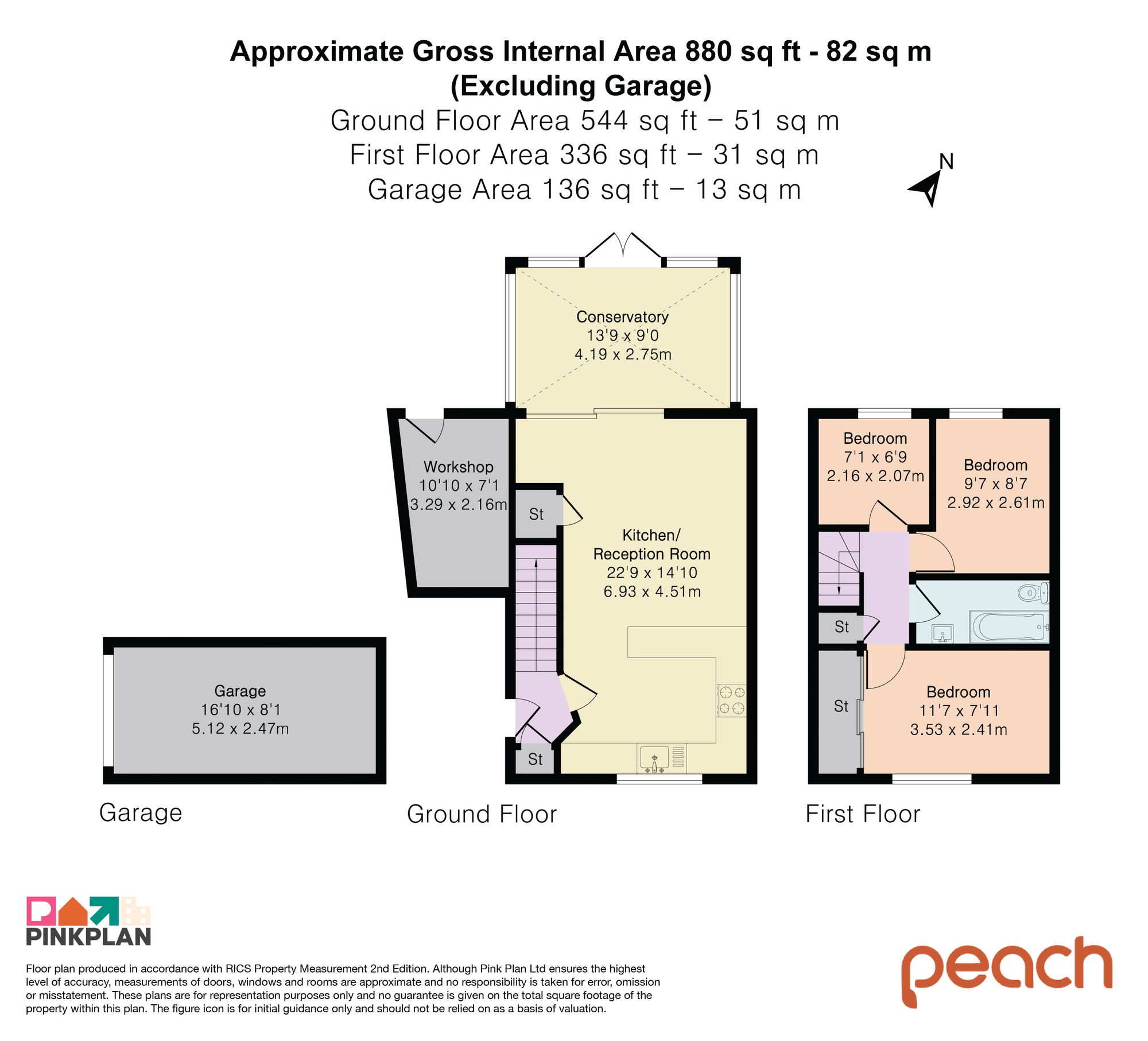 23 Abbotsbury Way, Swindon floorplan